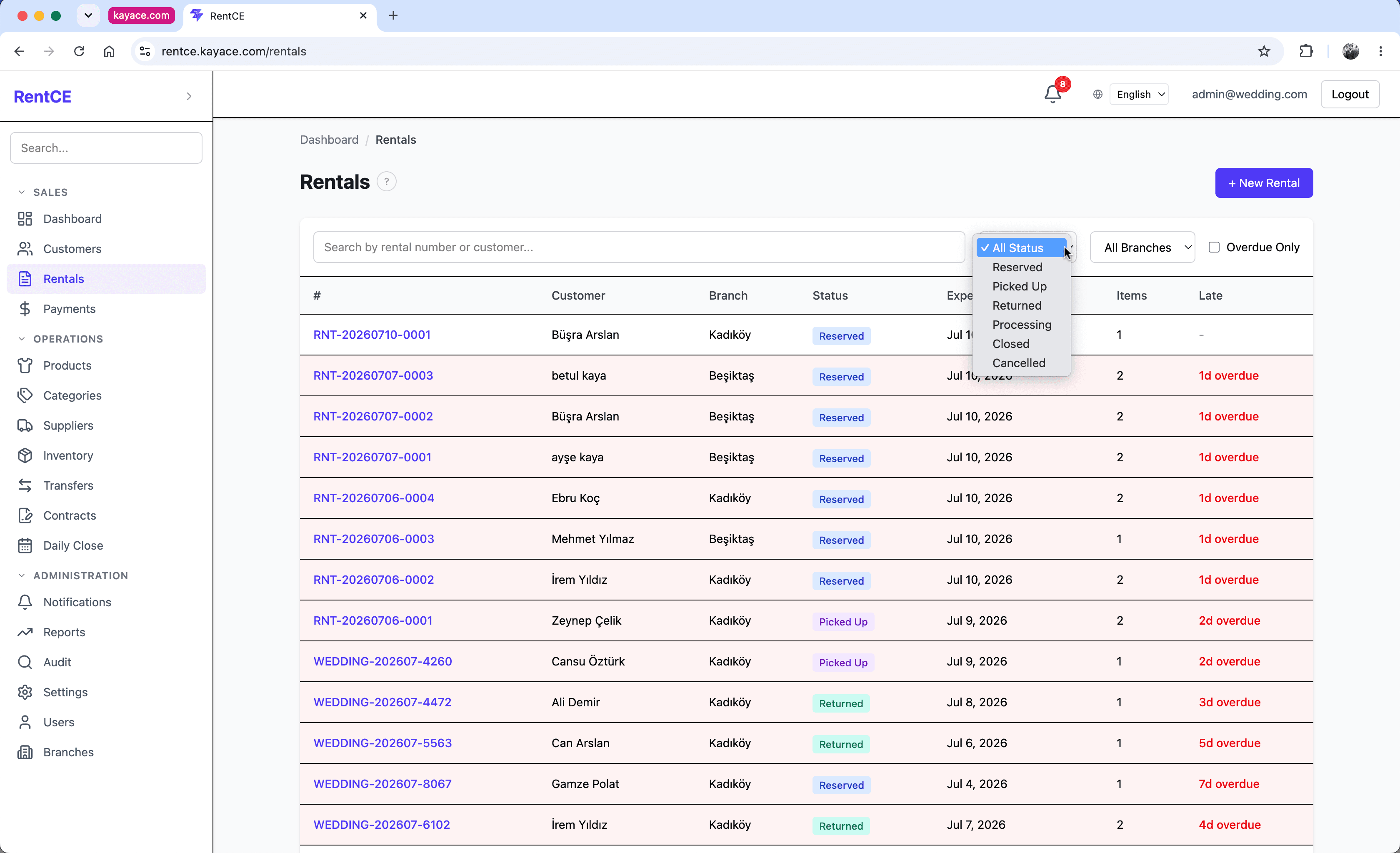 RentCE screenshot 3