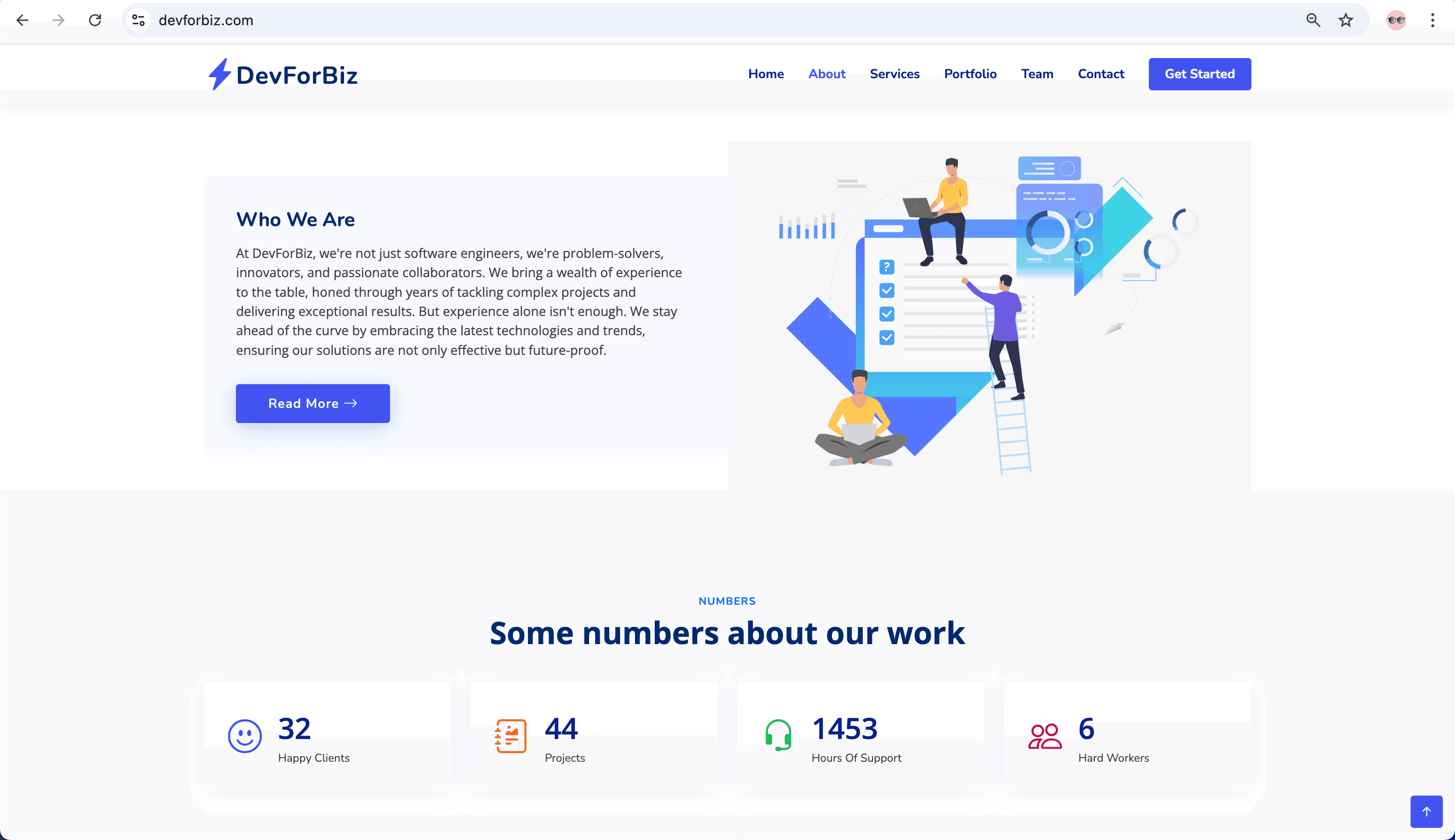 devforbiz screenshot 1